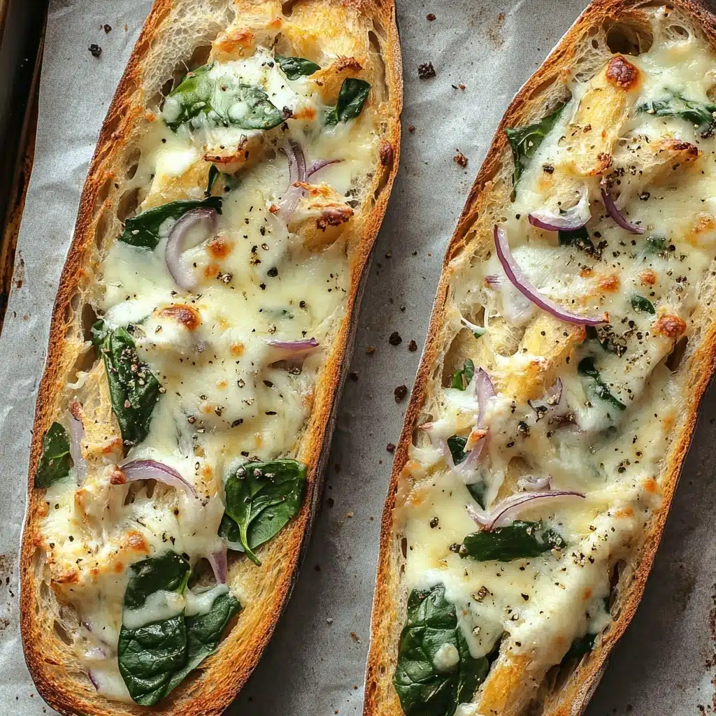 French Bread Chicken Alfredo Pizza Recipe - Recipe Image