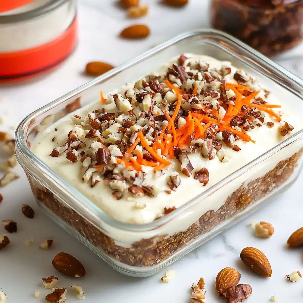 Carrot Cake Overnight Oats Recipe - Recipe Image