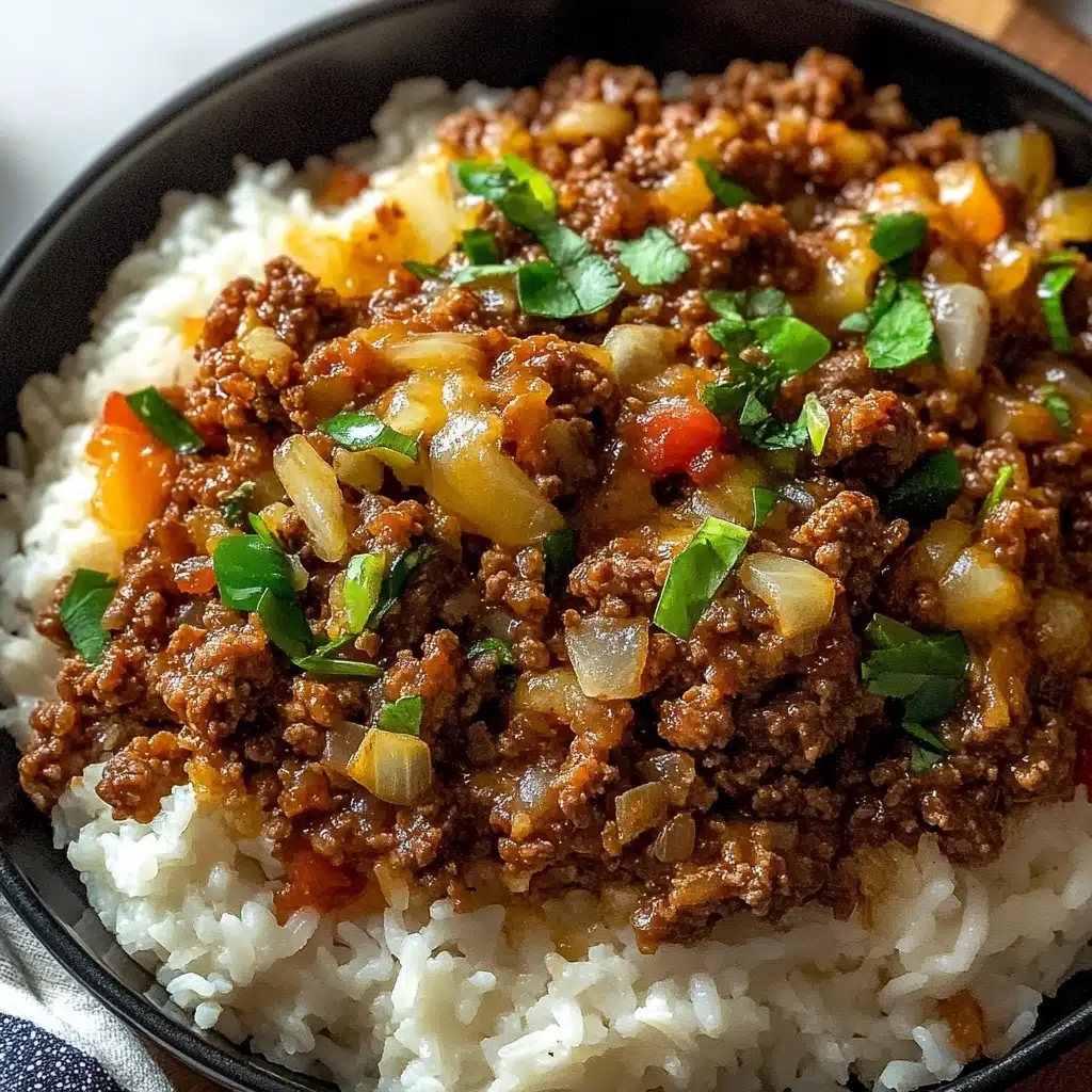 Ground Beef and Rice Skillet Recipe - Recipe Image