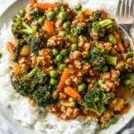 Teriyaki Ground Turkey Stir-Fry Recipe