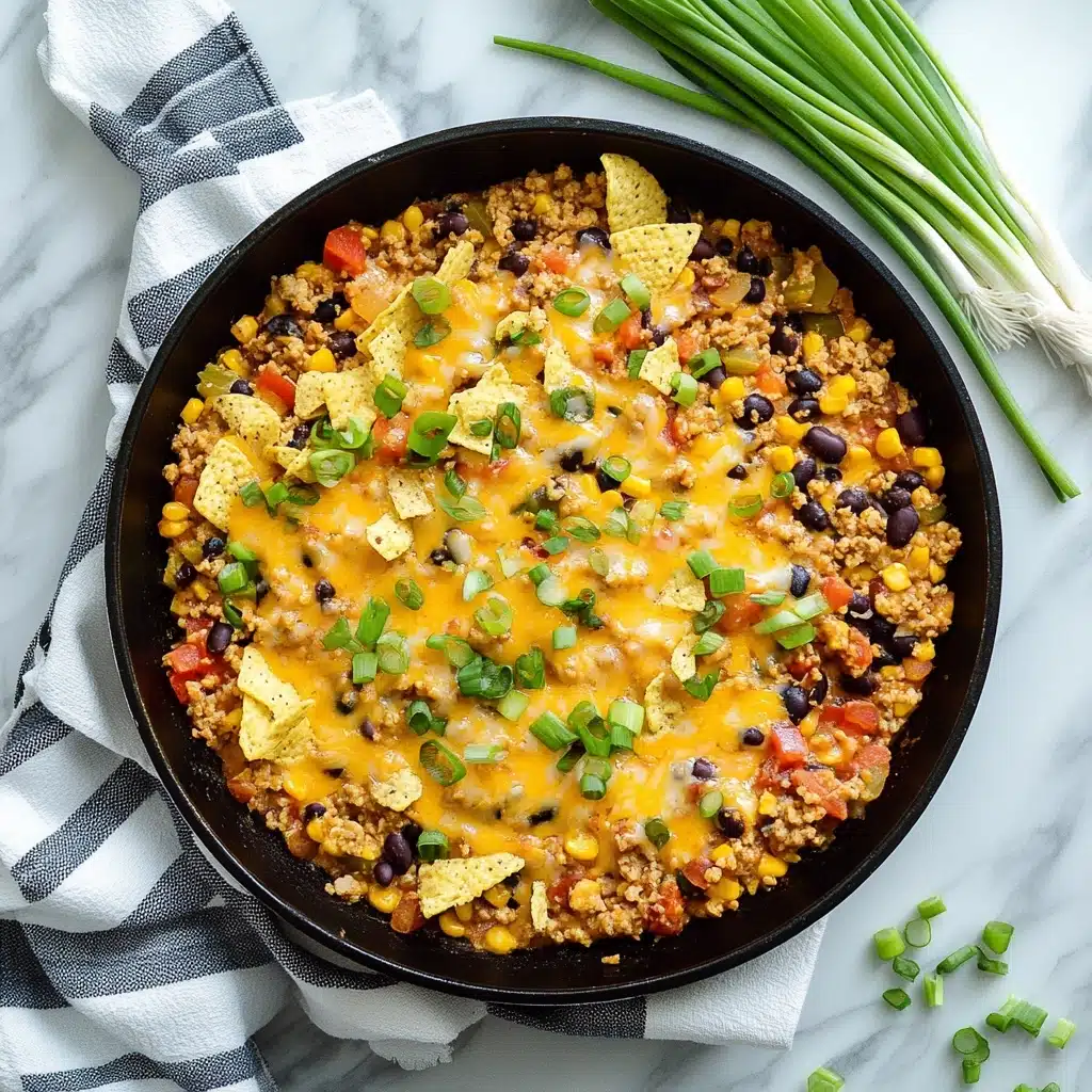 Southwest Rice and Ground Turkey Skillet Recipe - Recipe Image