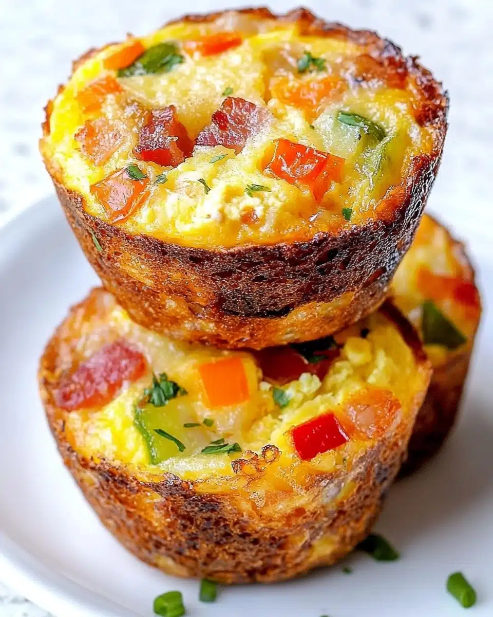 Bacon and Egg Breakfast Muffins Recipe