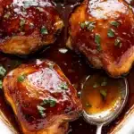 Oven Baked BBQ Chicken with Quick Homemade Barbecue Sauce Recipe