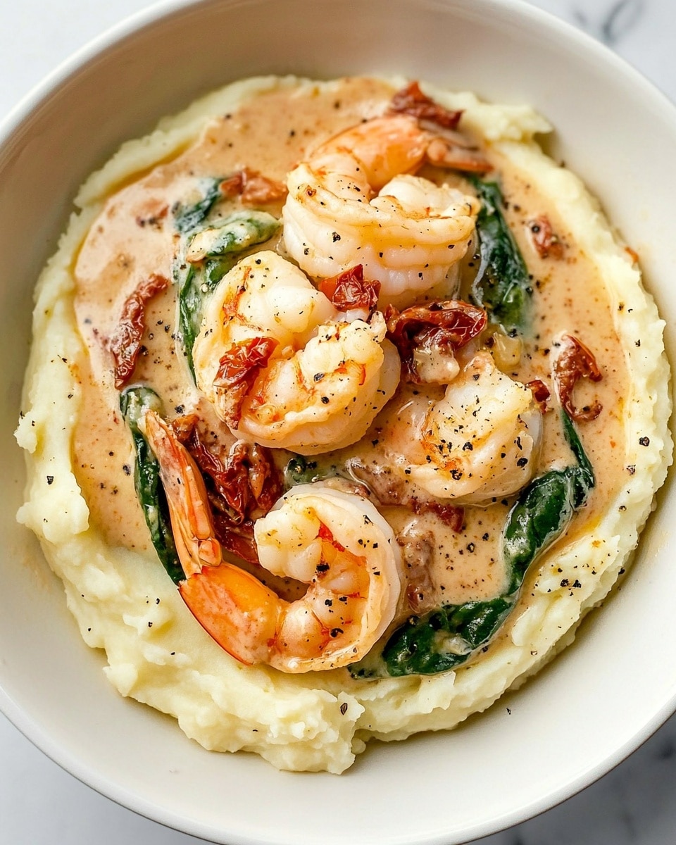 Creamy Tuscan Shrimp, Easy Shrimp Dinner, Garlicky Shrimp Recipes, Sun-Dried Tomato Shrimp, Weeknight Seafood Meals