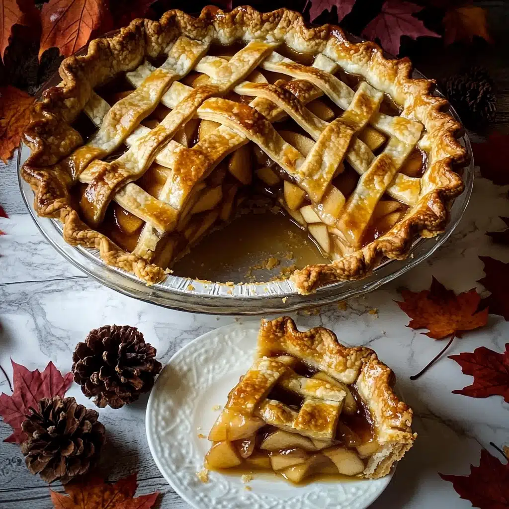Toffee Apple Pie Recipe - Recipe Image