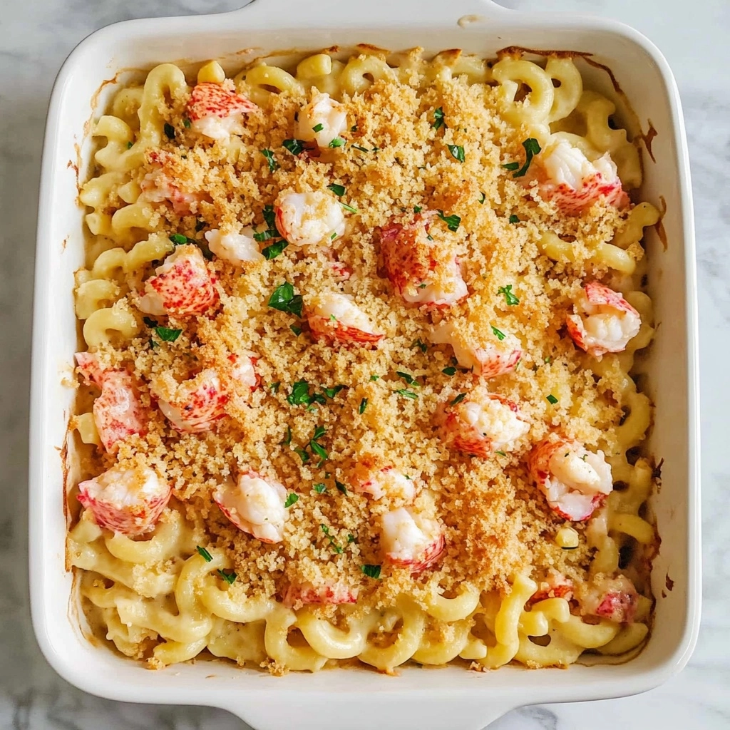 Extra Creamy Lobster Mac and Cheese Recipe - Recipe Image