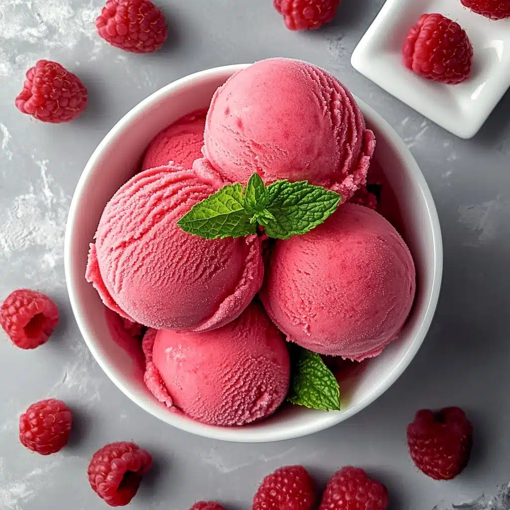 Raspberry Sorbet Recipe - Recipe Image