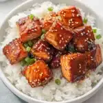 Honey Garlic Salmon Bites Recipe