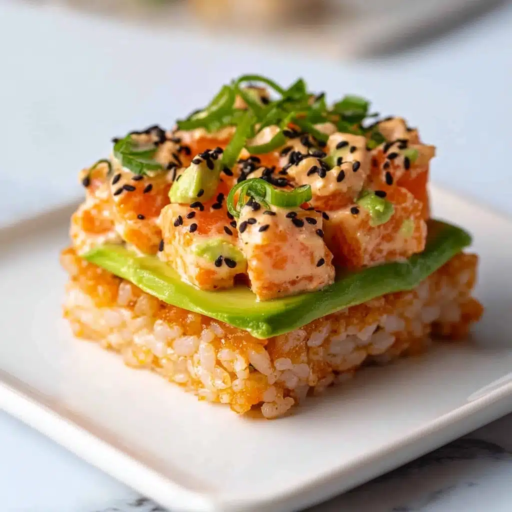 Salmon Crispy Rice Recipe - Recipe Image