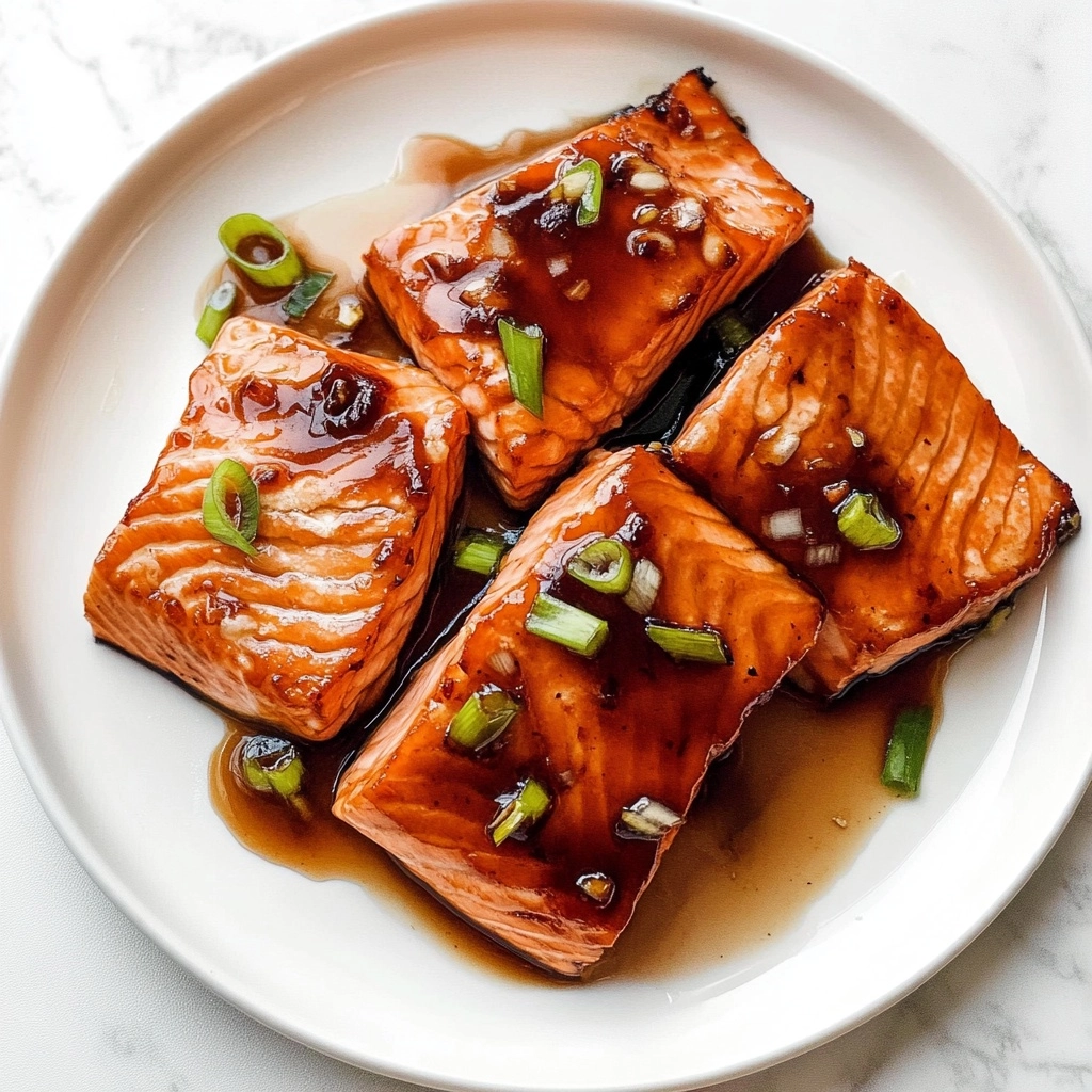 Honey Garlic Soy Glazed Salmon Recipe - Recipe Image