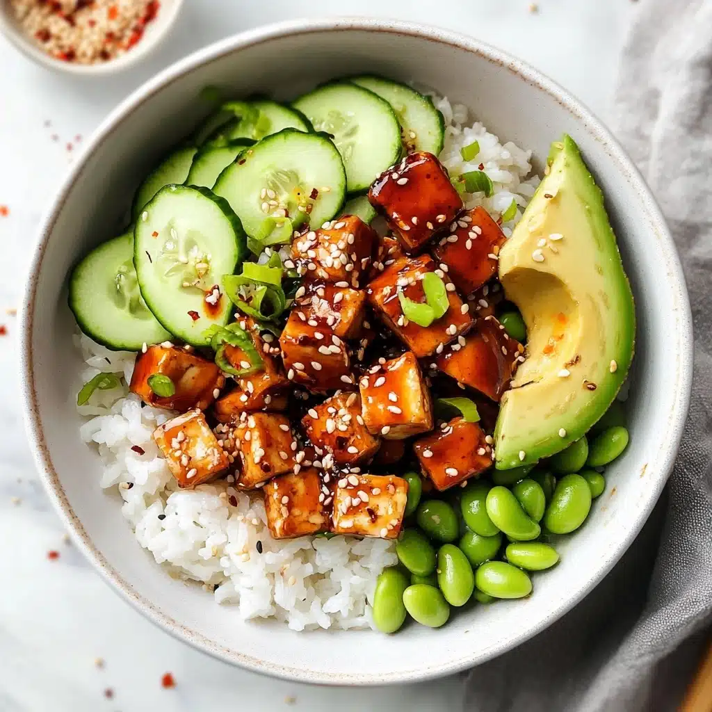 Honey Sriracha Salmon Bowls Recipe - Recipe Image