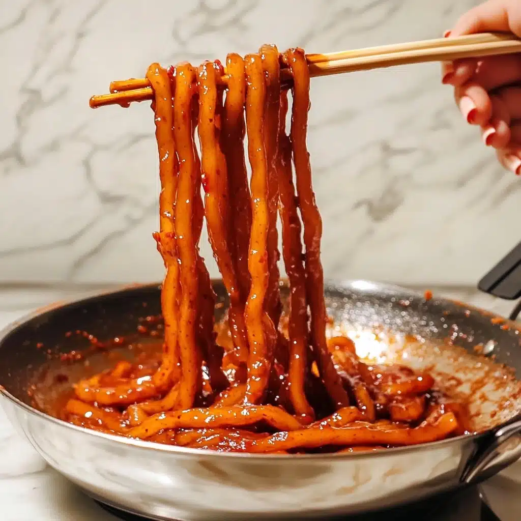 Spicy Potato Noodles Recipe - Recipe Image