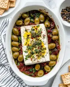 Mediterranean Baked Feta Recipe