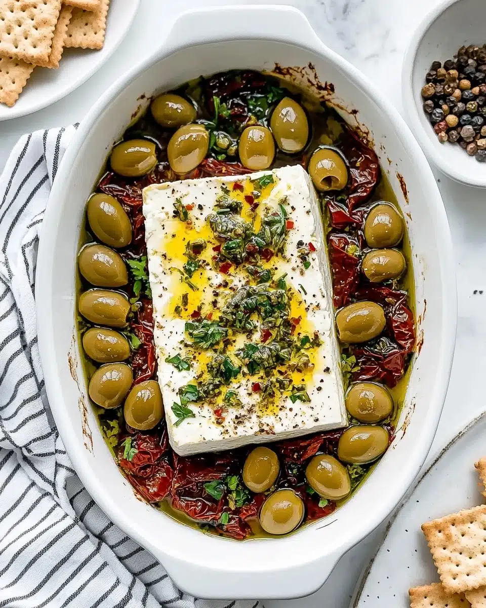 Mediterranean Baked Feta Recipe