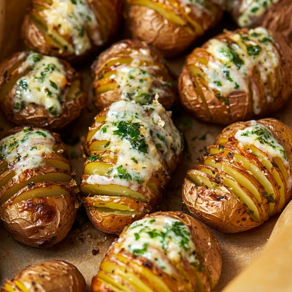 Garlic Butter Potatoes Recipe - Recipe Image