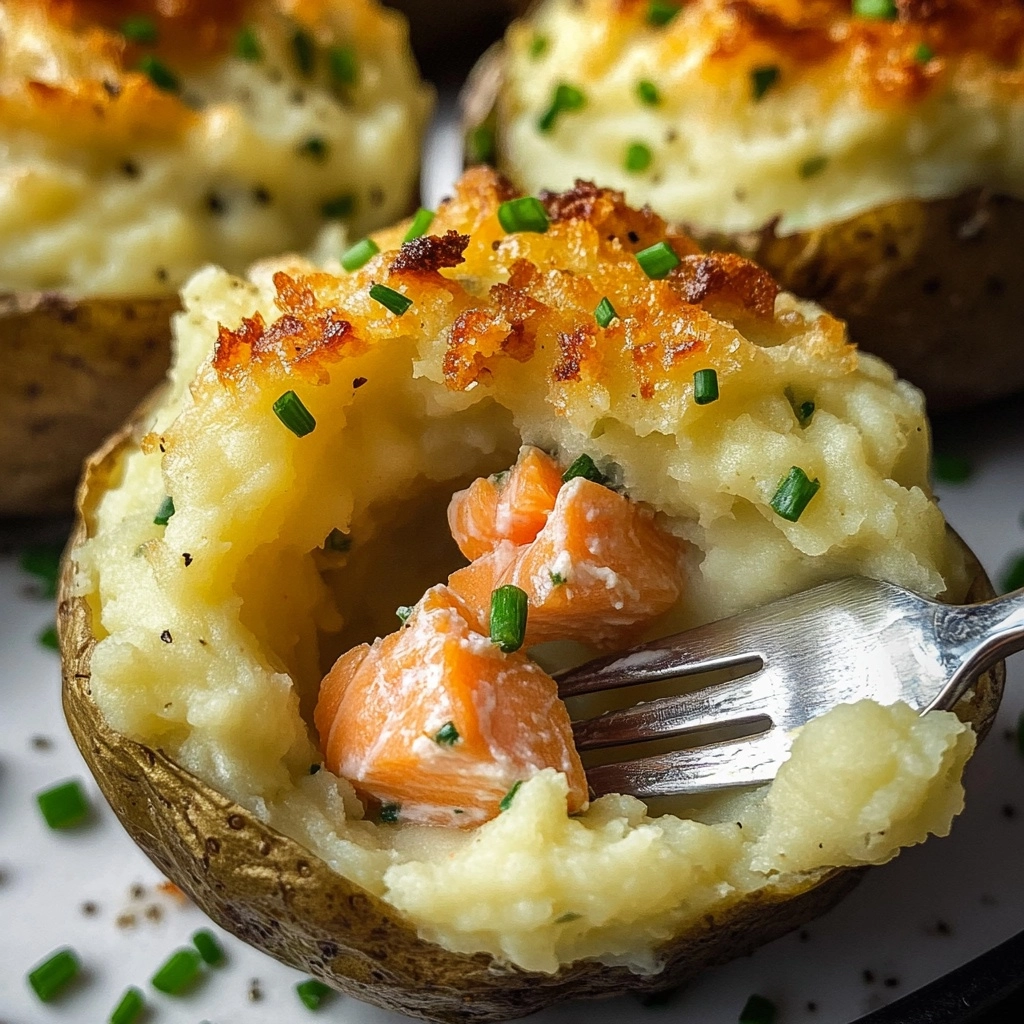 Fish Pie Baked Potatoes Recipe - Recipe Image