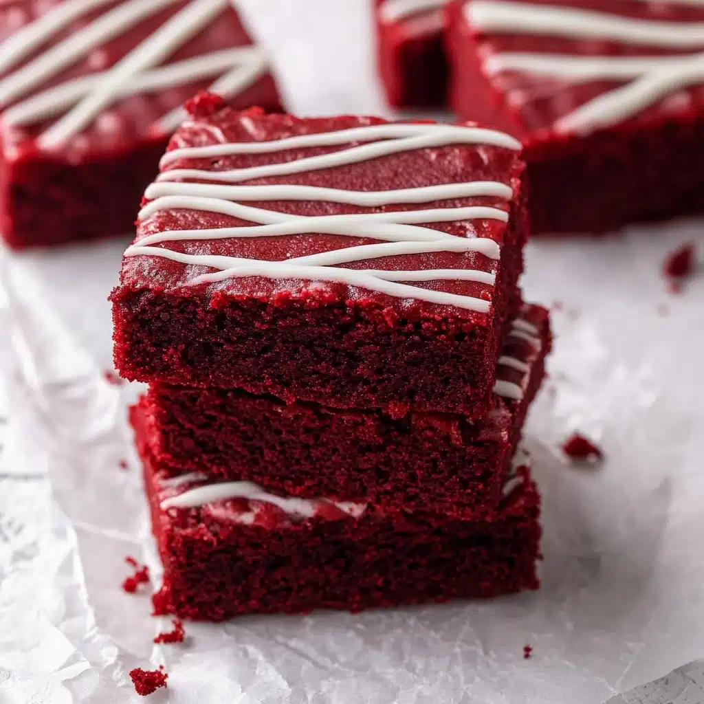 Red Velvet Brownies Recipe - Recipe Image