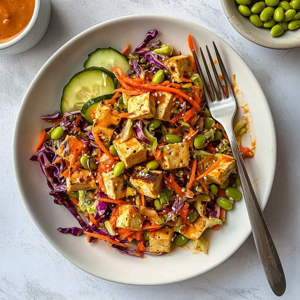 Crispy Rice Salad with Peanut Lime Dressing Recipe - Recipe Image