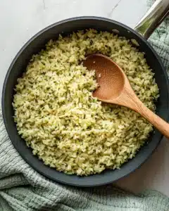 Herby Garlic Rice Recipe