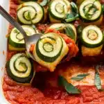 Vegan Zucchini Lasagna Roll Ups Recipe