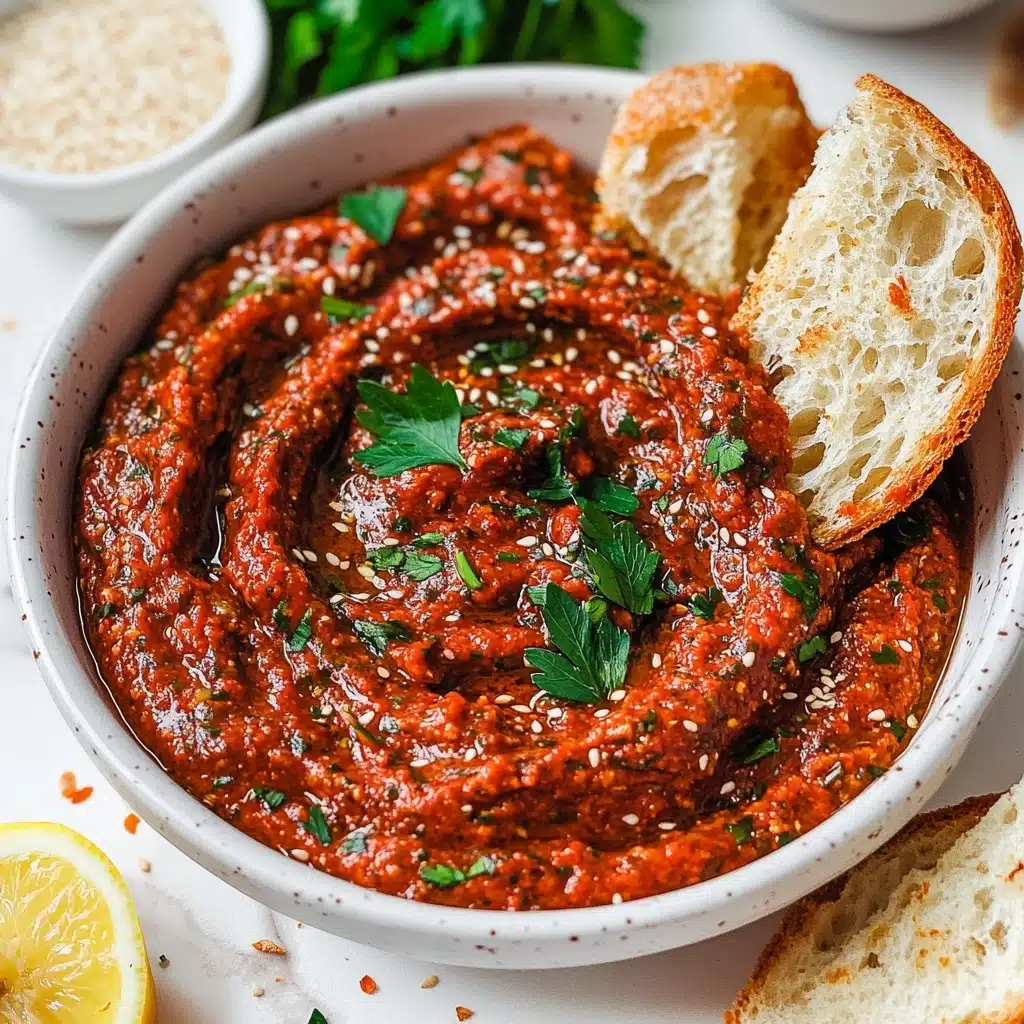 Zaalouk – Moroccan Eggplant-Tomato Dip Recipe - Recipe Image