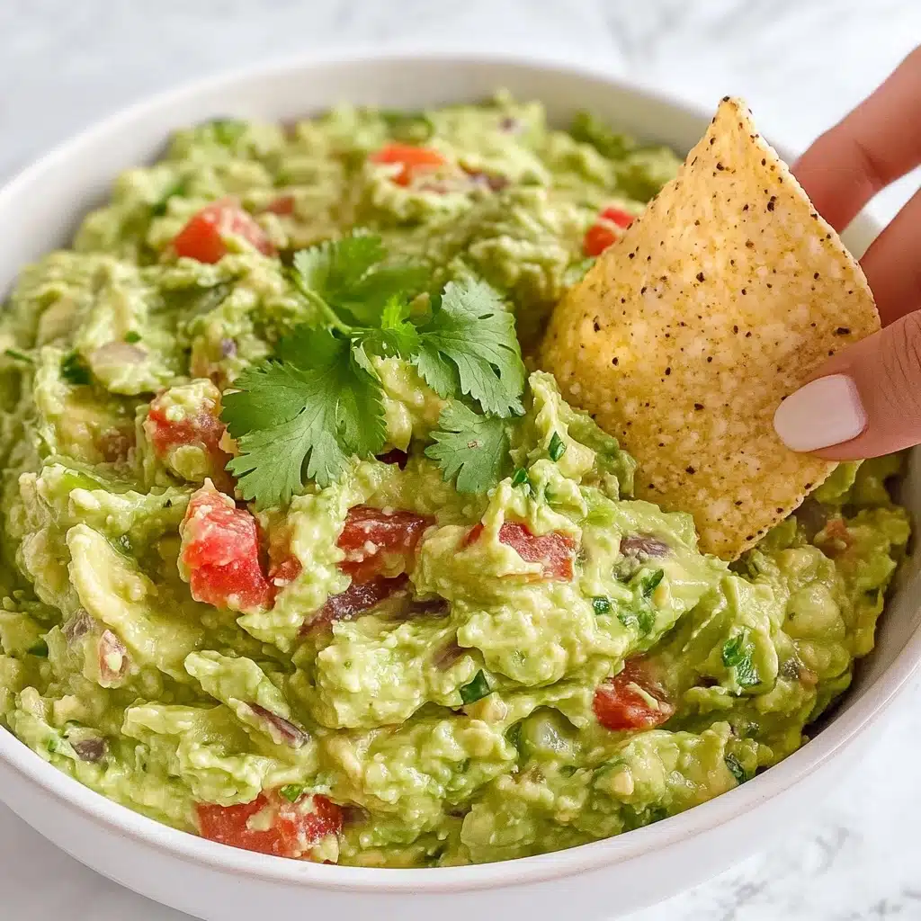 Easy Fresh Guacamole Recipe - Recipe Image