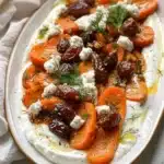 Harissa Maple Carrots with Whipped Feta Recipe