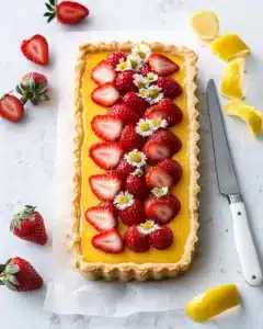 Strawberry Lemon Tart Recipe