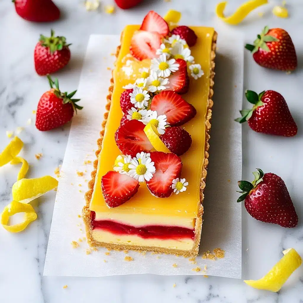 Strawberry Lemon Tart Recipe - Recipe Image