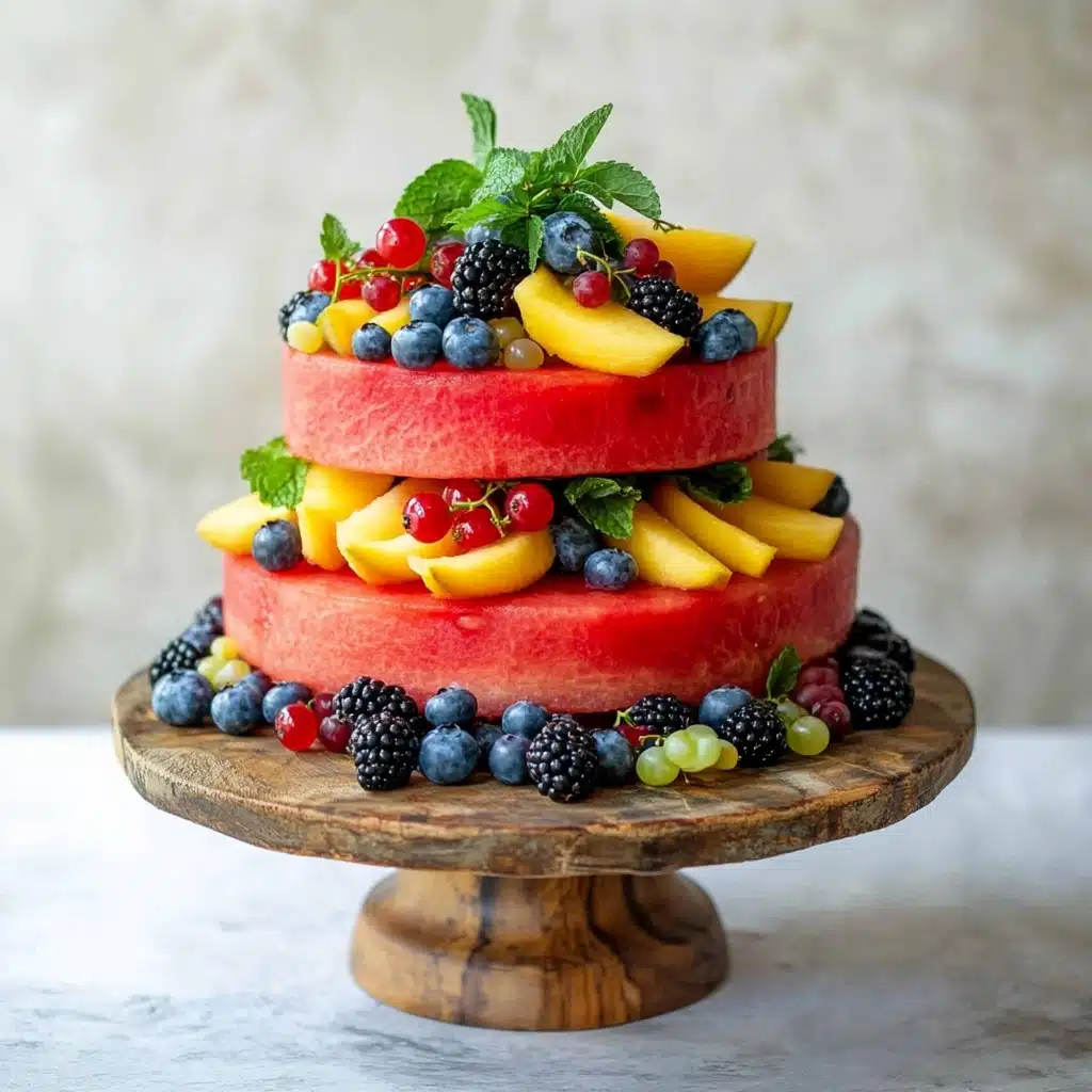Watermelon Cake Recipe - Recipe Image