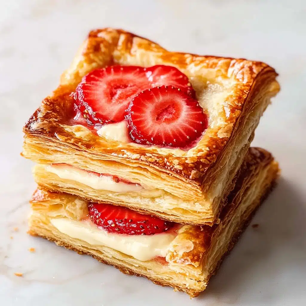Strawberry Cream Cheese Danish Recipe - Recipe Image