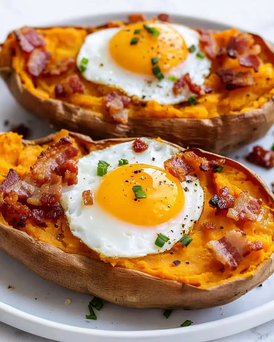 Loaded Breakfast Sweet Potato Recipe