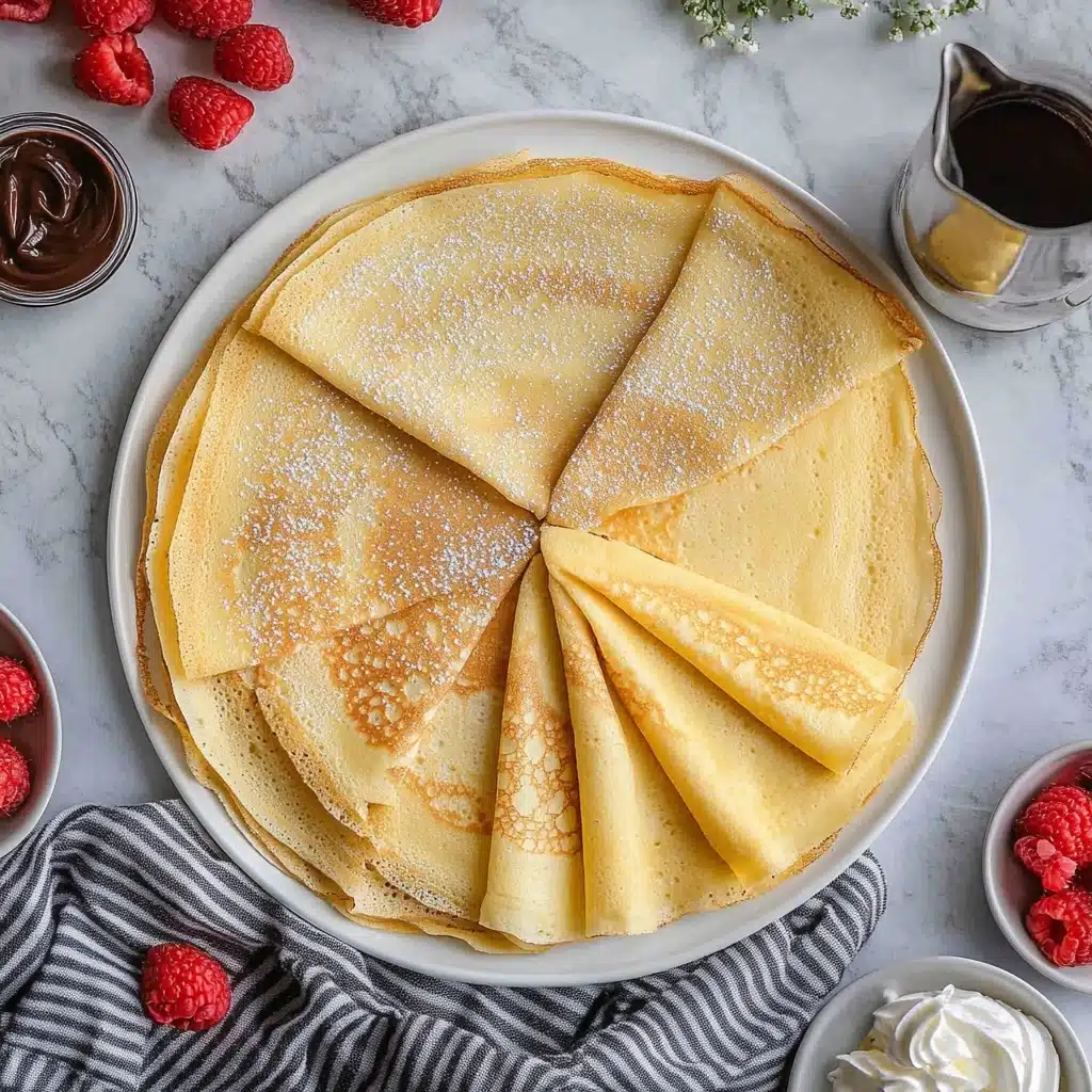 Easy Crepe Recipe - Recipe Image