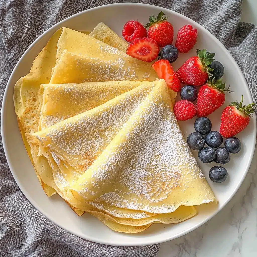 Easy Crepe Recipe - Recipe Image