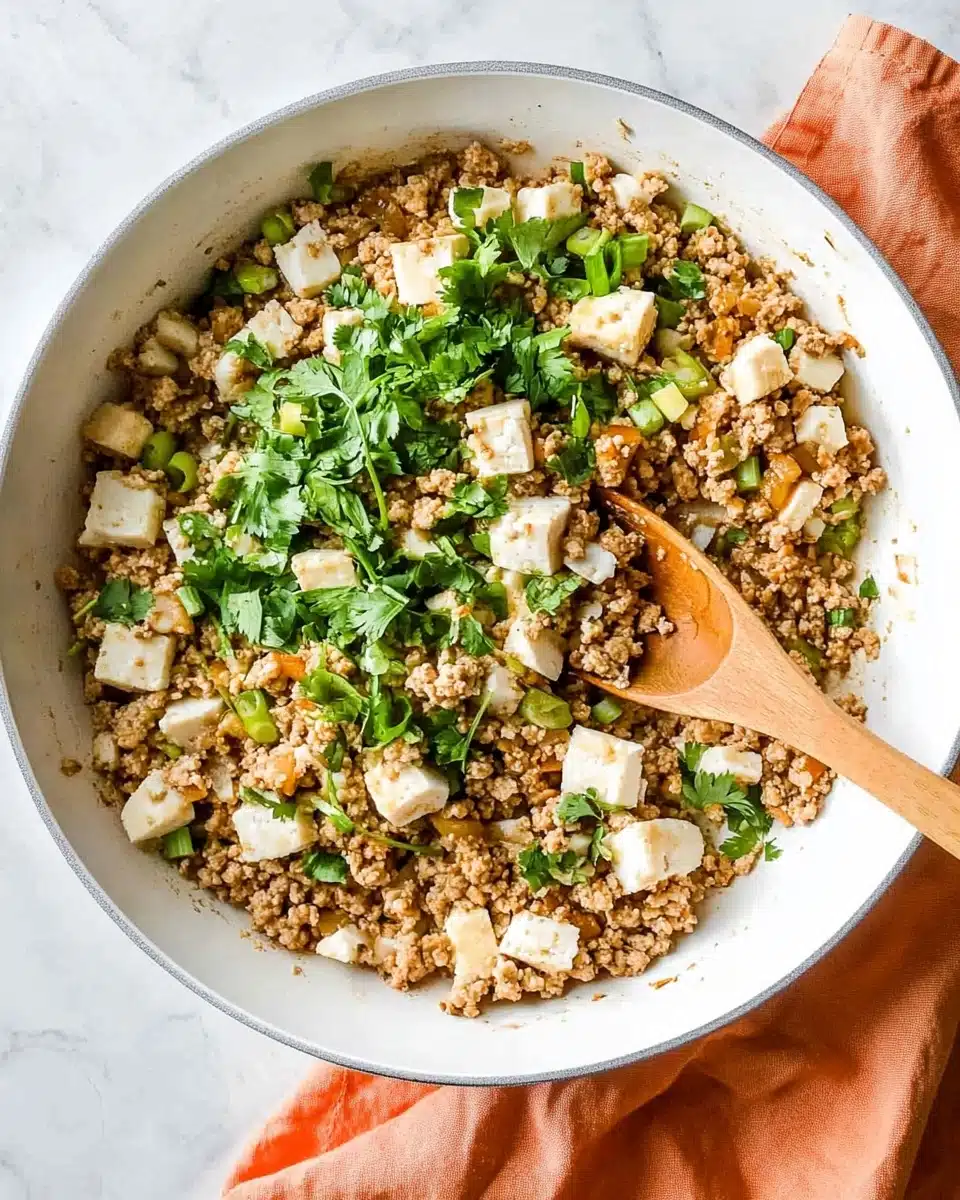 Buffalo Turkey Cauliflower Skillet Recipe