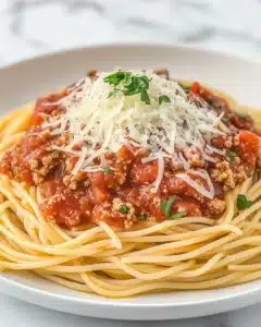 Spaghetti Meat Sauce Recipe