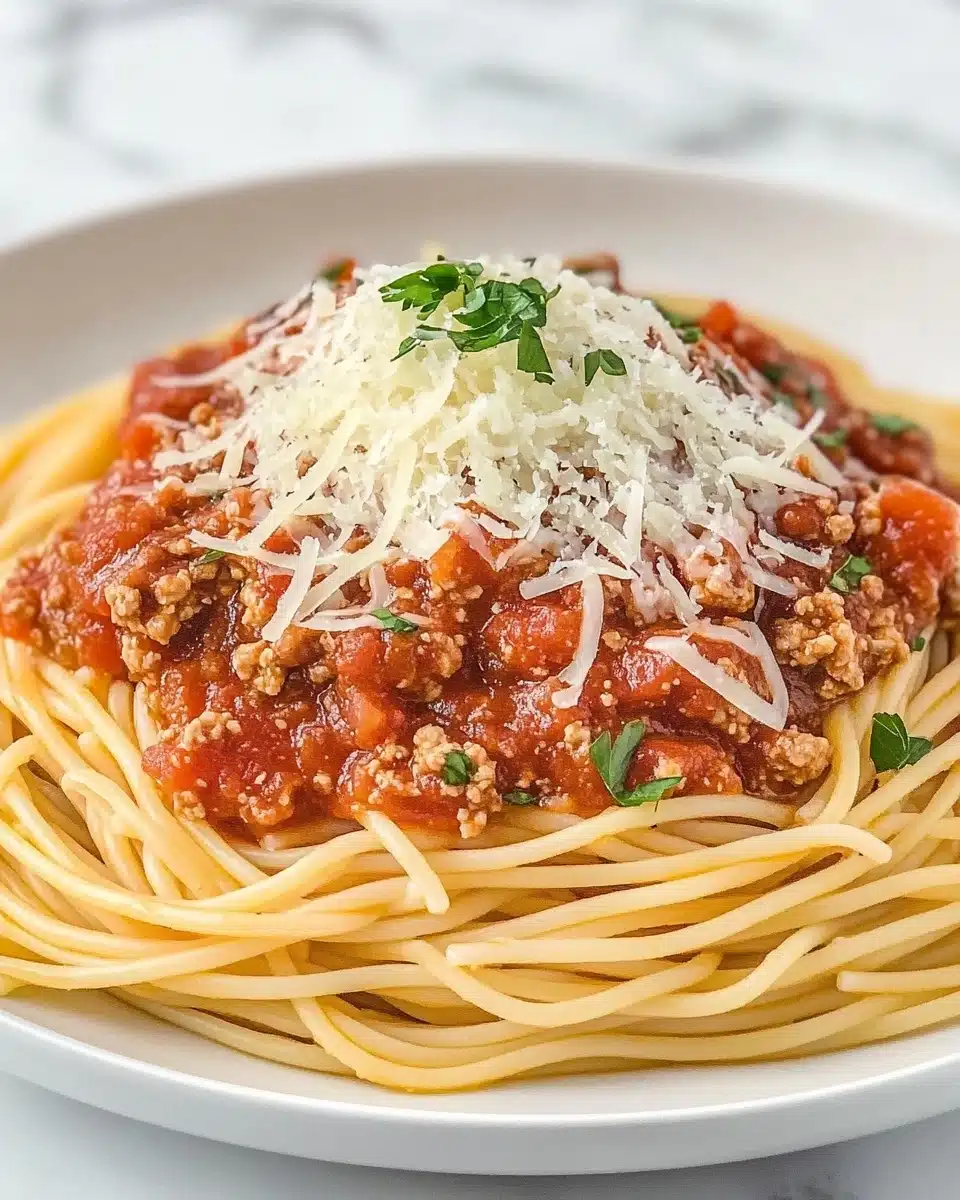 Spaghetti Meat Sauce Recipe
