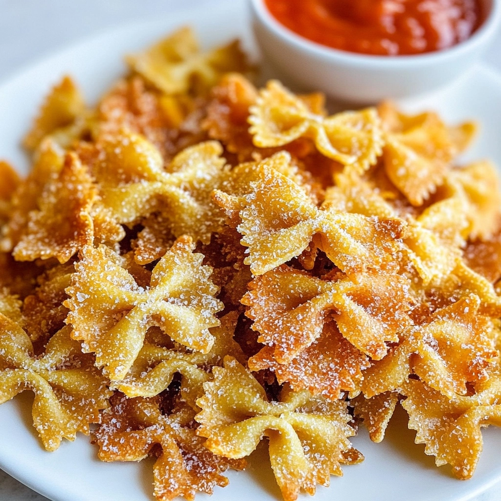 Pasta Chips Recipe - Recipe Image