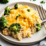 Cheesy Broccoli Chicken and Rice Casserole Recipe
