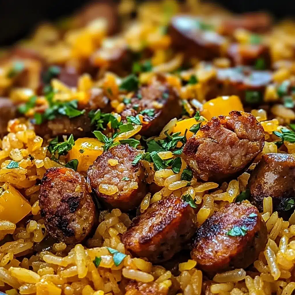 Cajun Sausage and Rice Skillet Recipe - Recipe Image