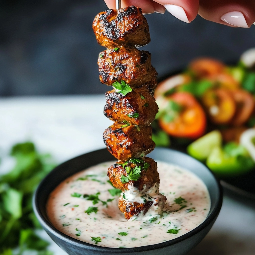 Chicken Tikka Kebab Recipe - Recipe Image