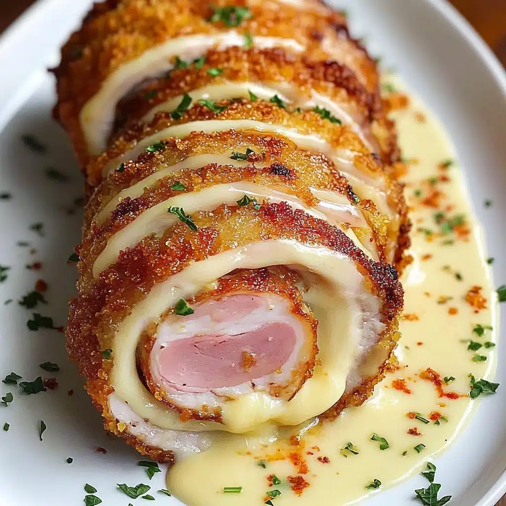 Crispy Creamy Chicken Cordon Bleu Recipe - Recipe Image