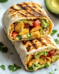 Chipotle Ranch Grilled Chicken Burrito Recipe