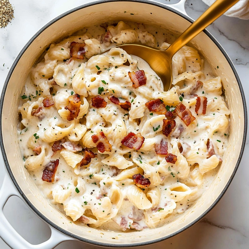 Chicken Bacon Ranch Pasta Recipe - Recipe Image