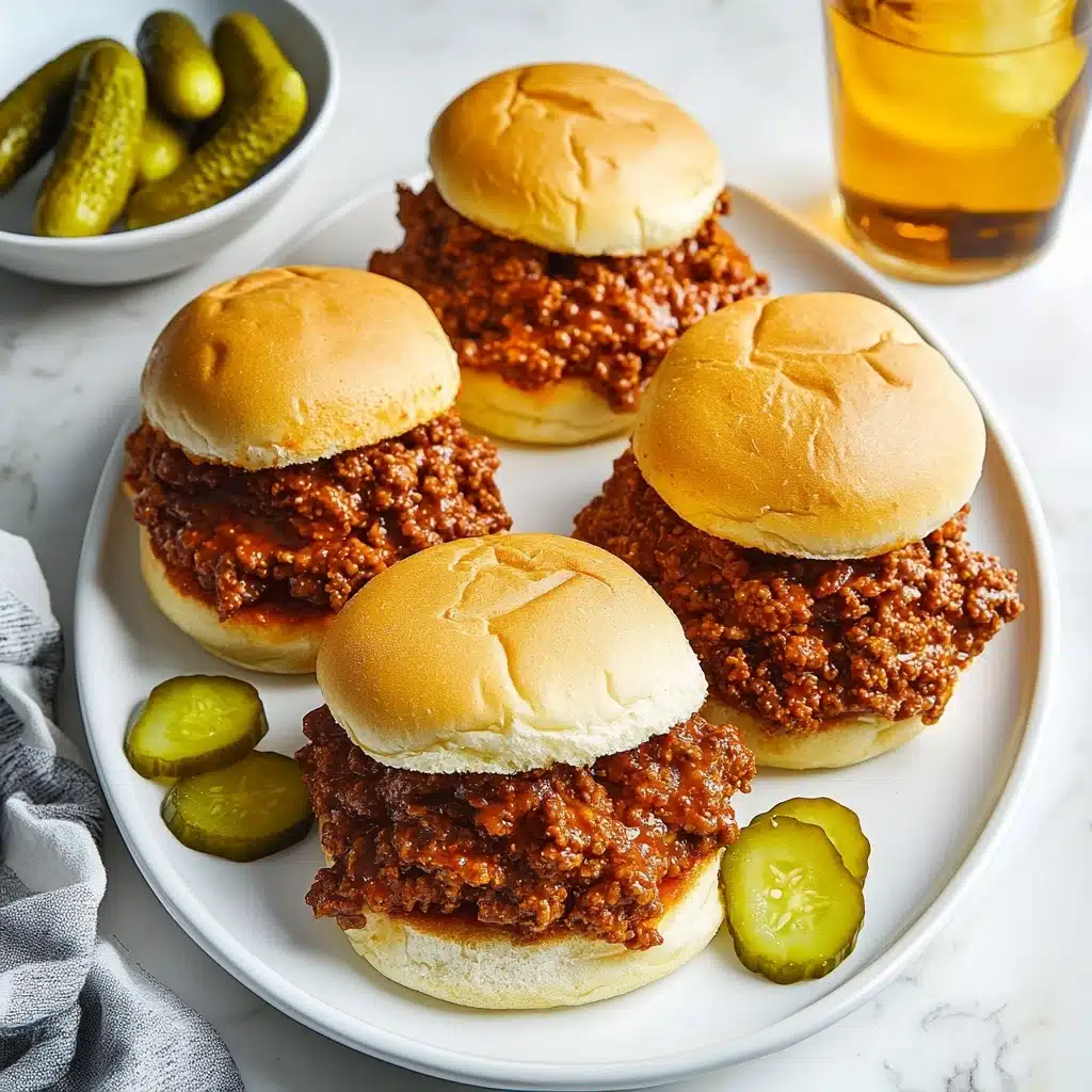 Homemade Sloppy Joes Recipe - Recipe Image