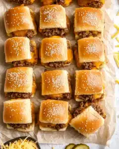 Cheeseburger Sliders Recipe