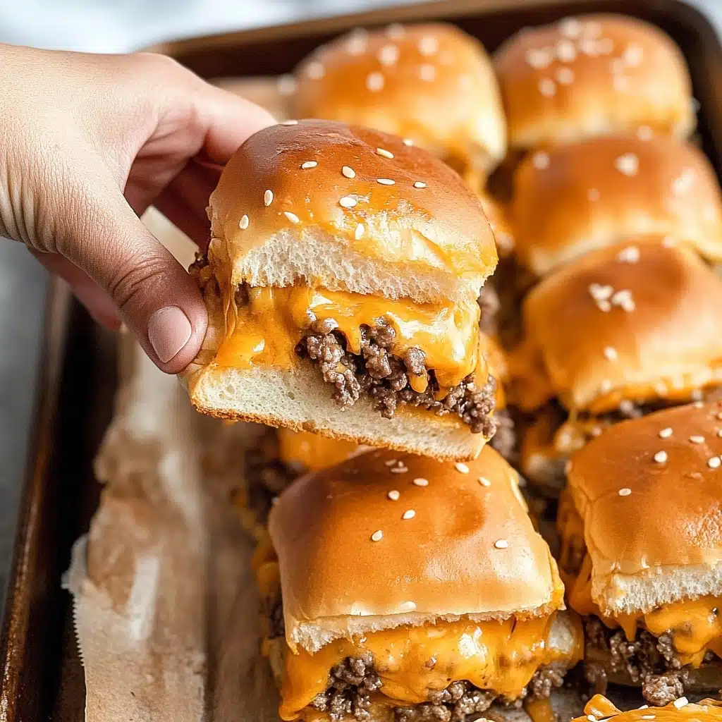 Cheeseburger Sliders Recipe - Recipe Image