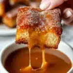 Hawaiian Roll French Toast with Cinnamon Sugar Recipe