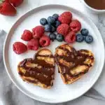 Cinnamon French Toast with Chocolate Yogurt Dip Recipe