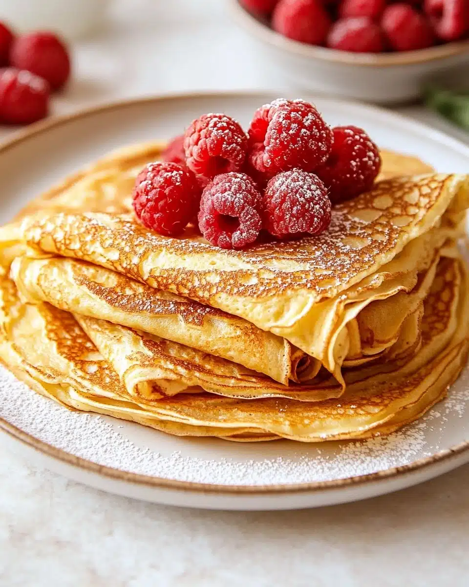 Russian Crepes Blini Recipe